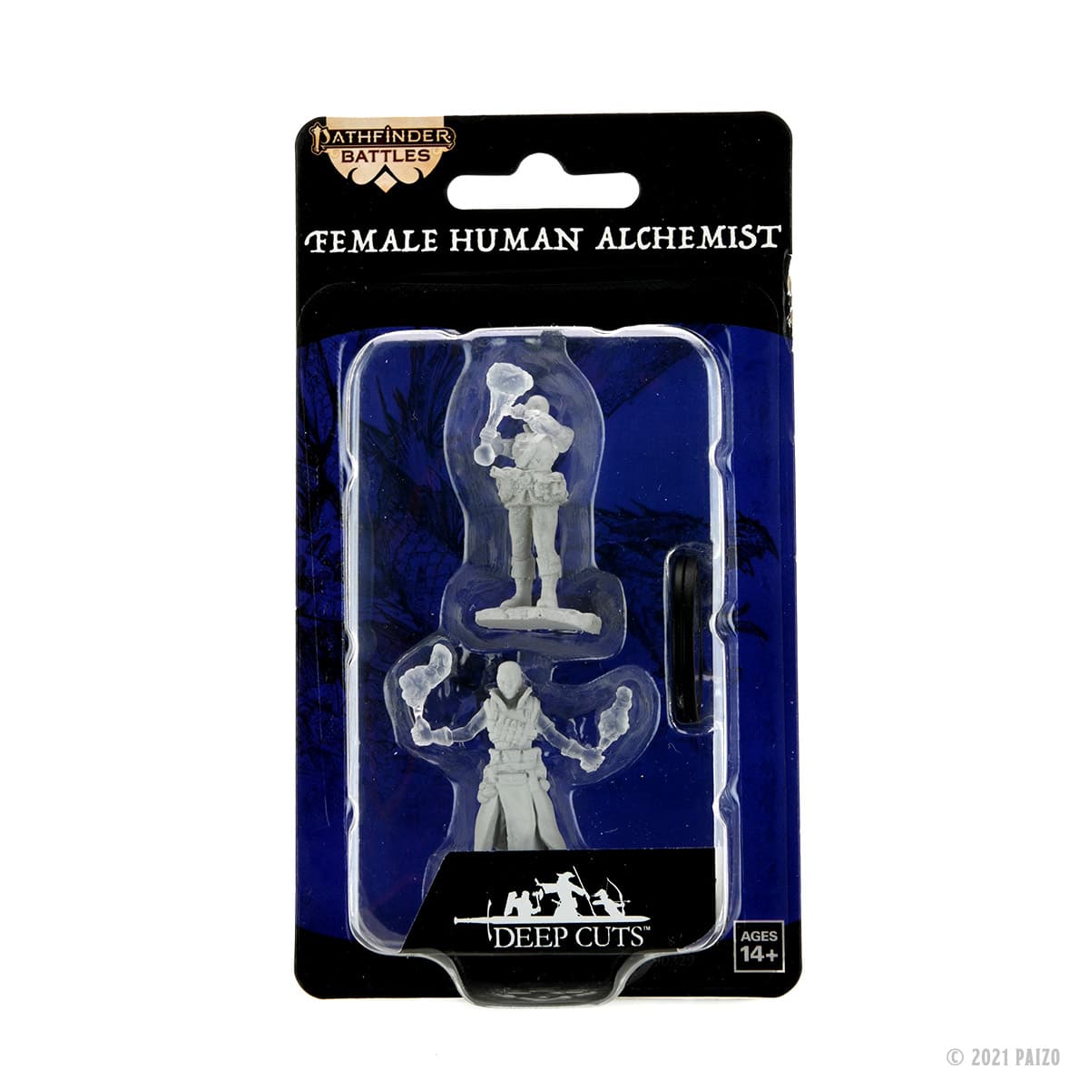 Pathfinder Battles Deep Cuts: Human Alchemist Female Wave 15 90329 image 0